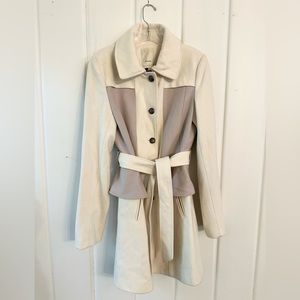 Anthropologie Wool Trench Coat